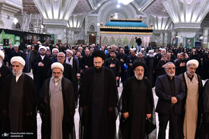 دومین شب عزاداری حضرت اباعبدالله الحسین (ع) در حرم امام خمینی