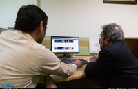 حضور بهرام قاسمی سخنگوی وزارت امور خارجه در جماران