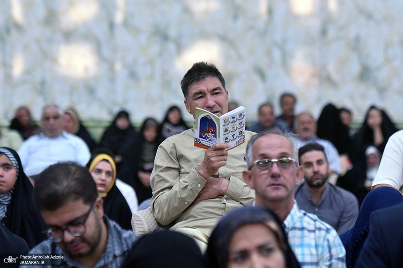 مراسم دعای عرفه در حرم مطهر امام خمینی (س)