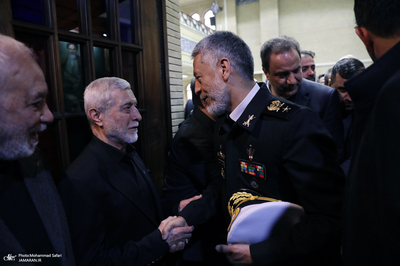 مراسم ترحیم مادر محمد شریعتمداری