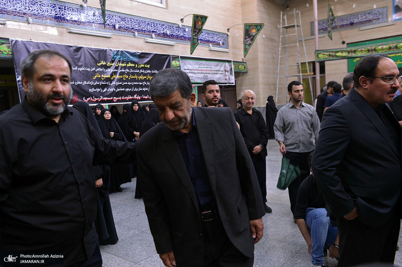 مراسم تشییع سیدعلی صنیع خانی از مسجد الرسول (ص) نازی آباد