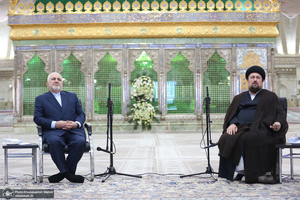 کنفرانس بین‌المللی گفتمان سیاسی از دیدگاه امام خمینی؛ نظام بین الملل و مسایل جهان اسلام / ظریف سید حسن خمینی