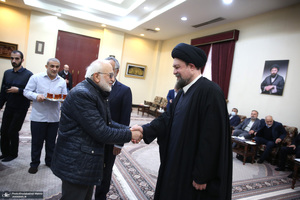 حاشیه تجدید میثاق رییس و اعضای مجمع تشخیص مصلحت نظام با آرمان‌های امام خمینی