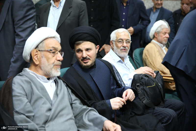 مراسم یادبود حاجیه خانم خدیجه خاتمی در مسجد امیرالمومنین (ع) -1