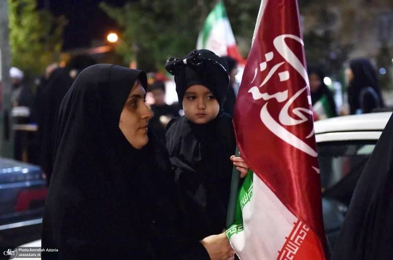 سومین شب محرم و صد و نهمین اجتماع پر شور مردم در میدان سبزه میدان قزوین