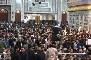 حضور شخصیت‌های سیاسی و مسئولان کشوری و لشکری در مراسم سالگرد ارتحال حضرت امام خمینی (س) -3