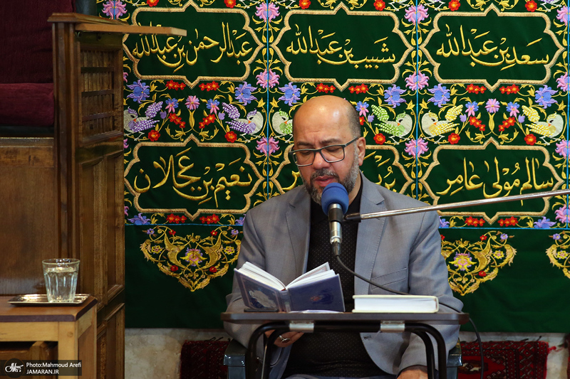 مراسم عزاداری شب تاسوعای حسینی در دارالزهرا (س)