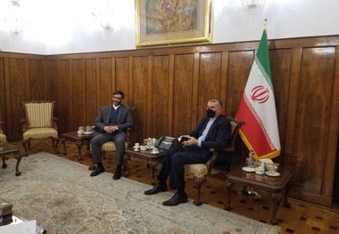 سعید محمد به دیدار امیرعبداللهیان وزیر خارجه رفت