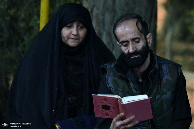 احیای شب بیست و یکم ماه رمضان در گلزار شهدای بهشت زهرا (س)