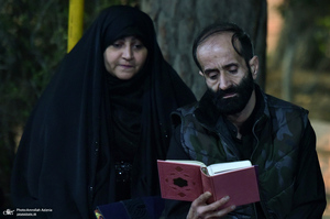 احیای شب بیست و یکم ماه رمضان در گلزار شهدای بهشت زهرا (س)