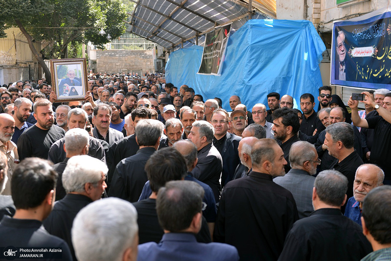 مراسم تشییع سیدعلی صنیع خانی از مسجد الرسول (ص) نازی آباد