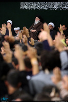 مراسم عزاداری اربعین سیدالشهدا(ع) با حضور هیئت‌های دانشجویی در حسینیه امام خمینی