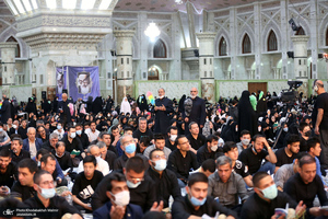 مراسم احیای شب بیست و سوم ماه رمضان در حرم مطهر امام خمینی (س)