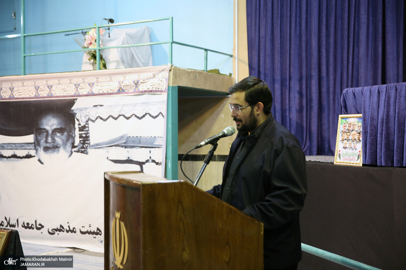 مراسم عزاداری هیئت جامعه اسلامی ورزشکاران در حسینیه جماران