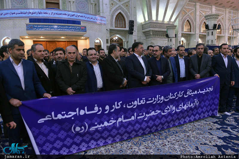 تجدید میثاق وزارتخانه ها، اصناف، نهادها، سازمان ها و اقشار مختلف مردم با آرمان های امام خمینی(س)-6