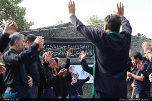 عزاداری تاسوعا حسینی هیات گردان تخریب و گردانهای لشکر 27 محمد رسول الله(ص)