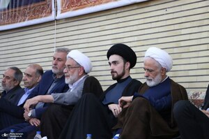 مراسم سی و هفتمین سالگرد بزرگداشت امام خمینی (س) در روستای خیارج استان قزوين