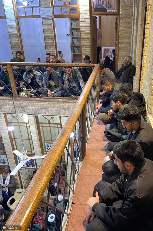 مراسم بزرگداشت آیت الله موسوی بجنوردی (ره) در بیت امام خمینی (س) در نجف اشرف