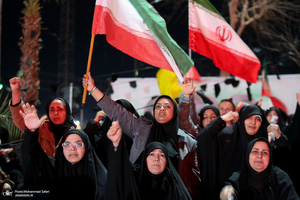 اجتماع حمایت از رزمندگان در مقابله با دشمن آمریکایی - صهیونی در پرند -2