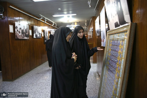 مراسم عزاداری دانشجویان دانشگاه علوم پزشکی تهران به مناسبت شهادت حضرت رقیه در حسینیه جماران