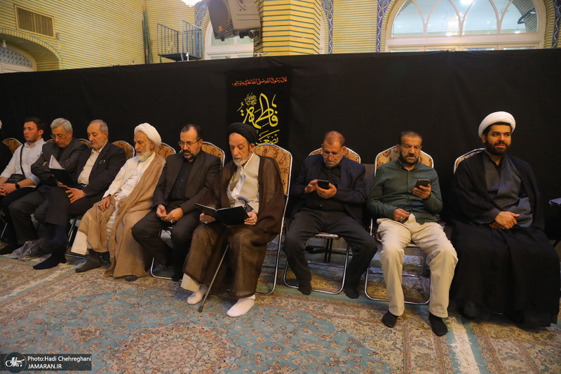 مراسم بزرگداشت همسر مرحوم آیت الله سید حسن طاهری خرم آبادی 