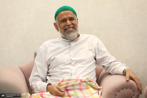 عیادت سید حسن خمینی از  حجت الاسلام سید محمود علوی