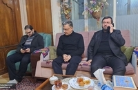 مراسم ایام شهادت حضرت صدیقه کبری فاطمه زهرا (س) در بیت مرحوم آیت‌الله العظمی محفوظی (2)