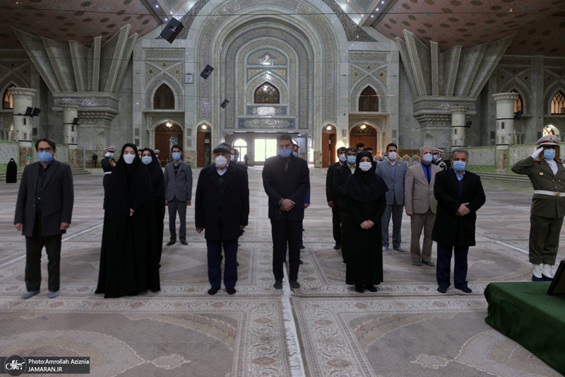 تجدید میثاق اعضای شورای اسلامی استان تهران با آرمان های حضرت امام(س)