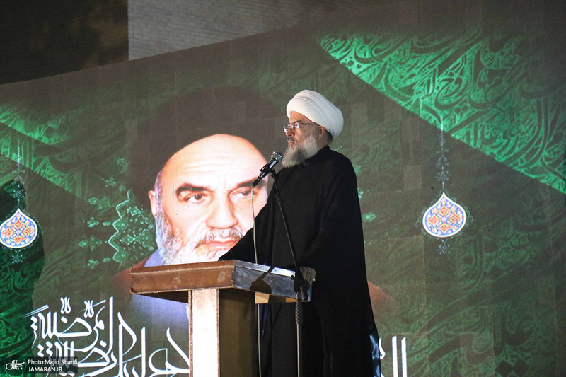 مراسم شب سالگرد ارتحال حضرت امام (س) در خمین