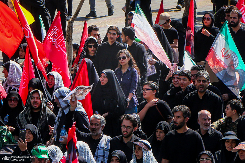 مراسم تشییع پیکر مطهر رهبر شهید انقلاب در تهران -6