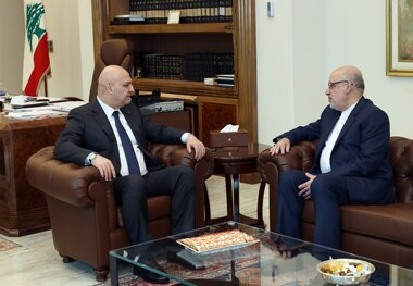 دیدار سفیر ایران با رییس جمهور لبنان در پایان ماموریتش + عکس