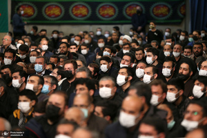 مراسم عزاداری شام شهادت حضرت فاطمه‌ زهرا (س) در حسینیه امام خمینی