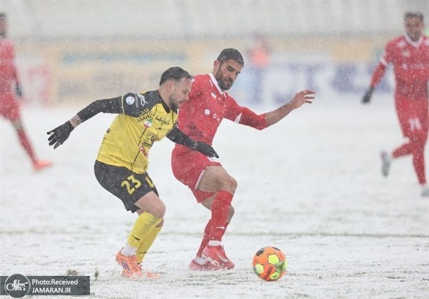 هفته هفدهم لیگ برتر| پرسپولیس 2-1 سپاهان؛ زمین گیر شدن طلایی پوشان در برف تهران+ویدیوی گل ها 