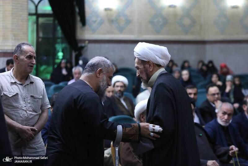 مراسم چهل و چهارمین سالگرد شهادت آیت‌الله عطاءالله اشرفی اصفهانی (ره)