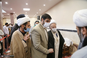مراسم عمامه گذاری و جشن ولادت امیرالمومنین (ع) در بیوت مراجع و علماء‎‎