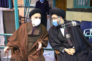 مراسم بزرگداشت مرحوم حاج عیسی جعفری و مرحوم سید احمد میریان در حسینیه جماران