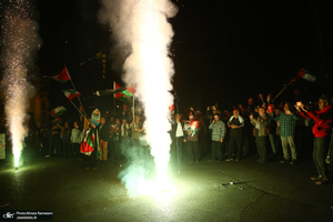 جشن پیروزی فلسطین در تهران