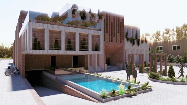 هفت شهر آریا، طراحی معماری اداری در یک شرکت معتبر