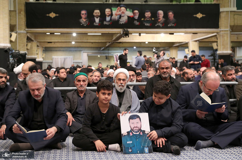 مراسم بزرگداشت رئیس‌جمهور شهید و همراهان گرامی ایشان با حضور رهبر انقلاب