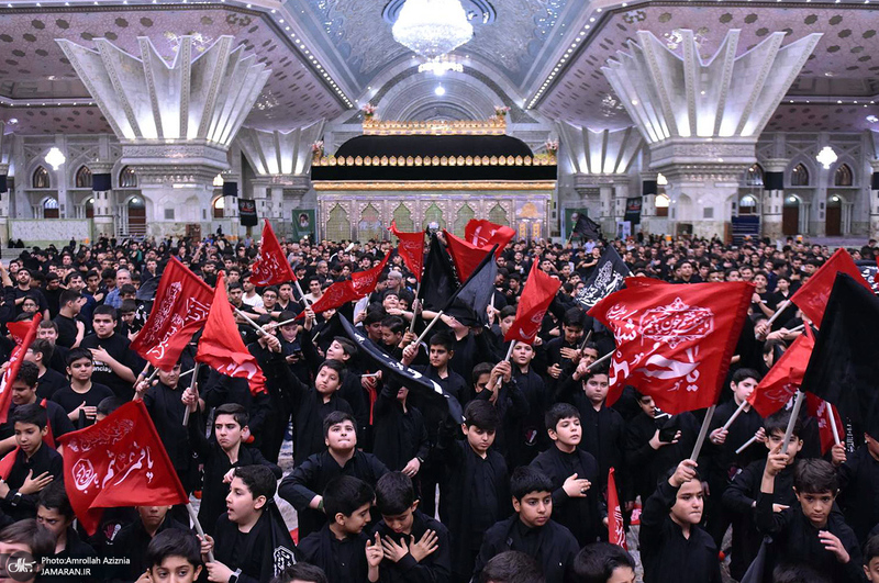 چهاردهمین سوگواره دانش آموزی احلی من العسل در حرم مطهر امام خمینی (س)
