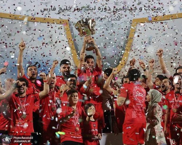 گزارش تصویری از جشن اولین قهرمانی تراکتور در لیگ برتر فوتبال ایران