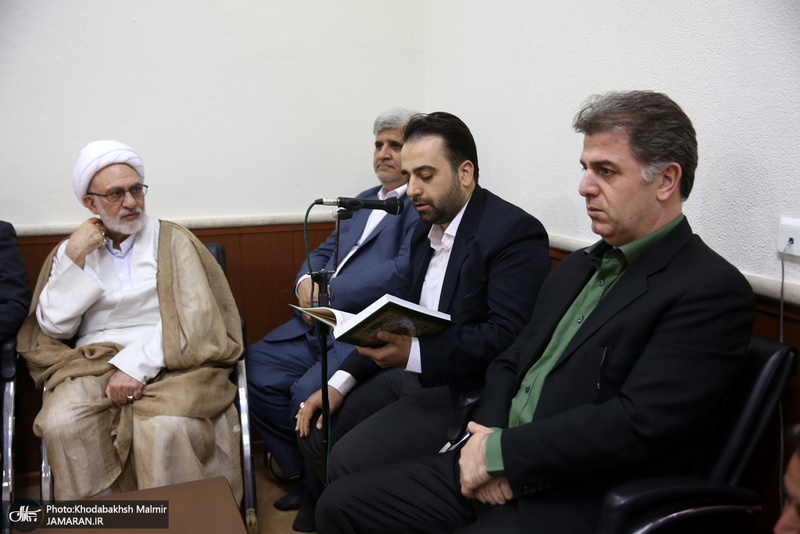 دیدار وزیر، معاونان و مدیران وزارت ارشاد با سید حسن خمینی