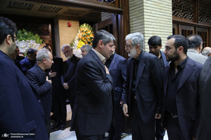 مراسم بزرگداشت مادر غلامعلی حدادعادل - 1