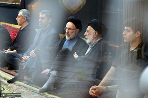 مراسم عزاداری شب تاسوعای حسینی در دارالزهرا (س)