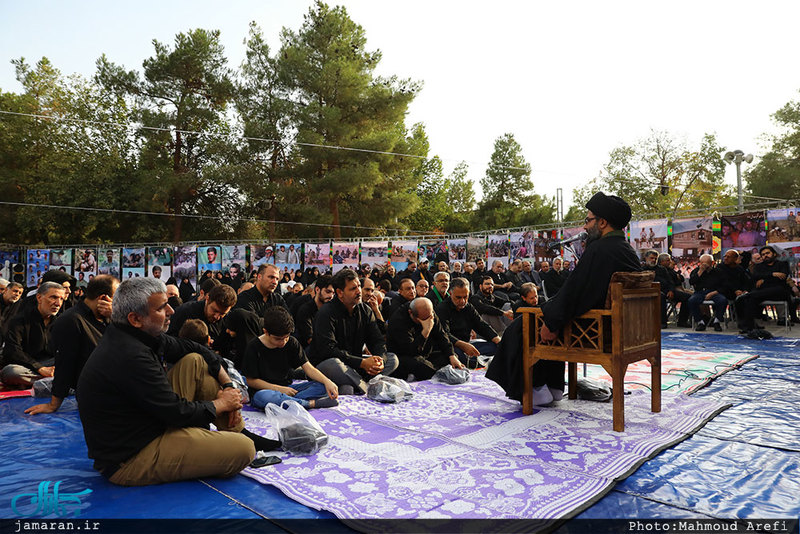 عزاداری تاسوعا حسینی هیات گردان تخریب و گردانهای لشکر 27 محمد رسول الله(ص)