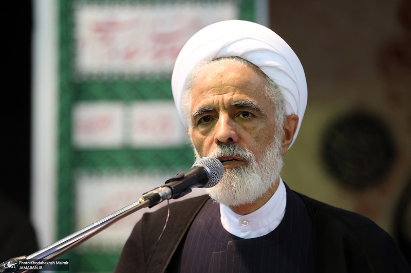 مراسم بزرگداشت آیت الله حسن صانعی (ره) در حسینیه جماران -1