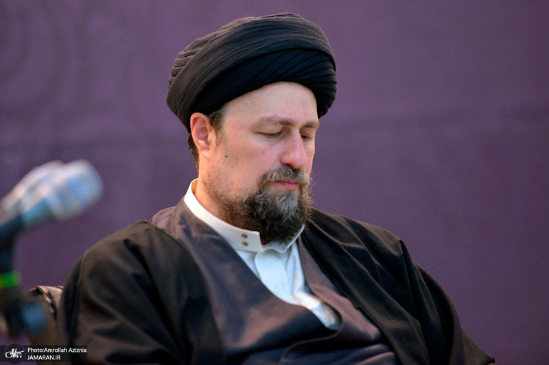 مراسم شب میلاد حضرت زهرا (س) و فرزند برومندش حضرت روح الله در حرم امام خمینی