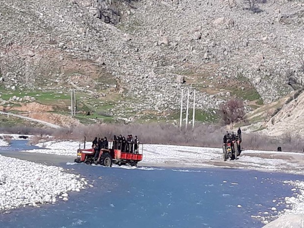 مسیر تردد 10روستای اندیکا همچنان بسته است