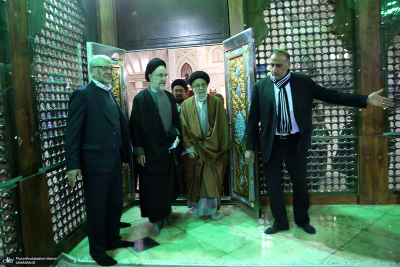 تجدید میثاق اعضای مجمع روحانیون مبارز با آرمان های حضرت امام خمینی (س)