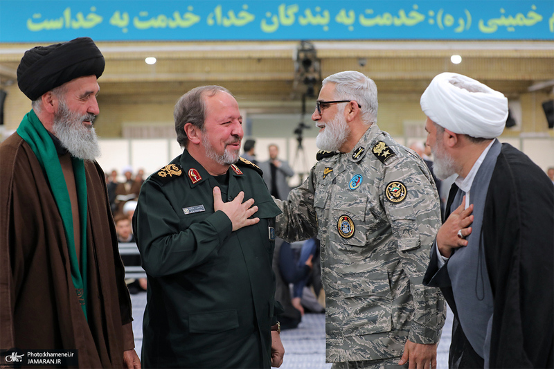 دیدار مسئولان نظام با رهبر معظم انقلاب